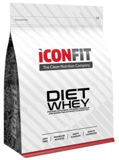 ICONFIT Diet Whey - Vanilla pulveris, 1000 g