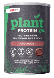 ICONFIT Plant Protein - Chocolate pulveris, 480 g