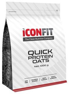 ICONFIT Quick Protein Oats - Chocolate biezputra, 1000 g