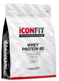 ICONFIT Whey Protein 80 - Chocolate-Stevia pulveris, 1000 g