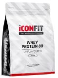 ICONFIT Whey Protein 80 - Unflavoured pulveris, 1000 g