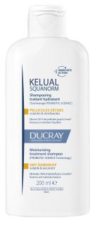 DUCRAY Kelual Squanorm Moisturizing Treatment, Dry Dandruff šampūns, 200 ml