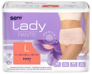 SENI Lady Pants L biksītes, 10 gab.