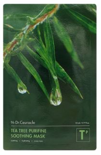 DR.CEURACLE Tea Tree Purifine auduma sejas maska, 1 gab.
