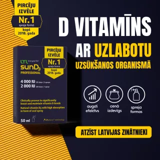 LYL sunD3 PROFESSIONAL 4000 SV, sprejs, 50 ml