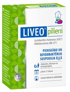 LIVEO Liveo pilieni, 8g pilieni, 8 ml