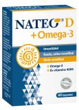 NATEO D3 Plus Omega-3 SV4000 kapsulas, 60 gab.