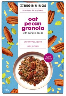 THE BEGINNINGS Auzu pekanriekstu granola, 200 g