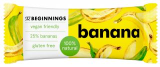 THE BEGINNINGS Banana batoniņš, 40 g