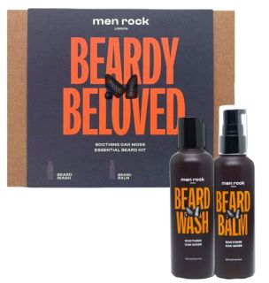 MEN ROCK Beard Duo Oak komplekts, 1 gab.