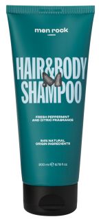 MEN ROCK Hair & Body šampūns, 200 ml