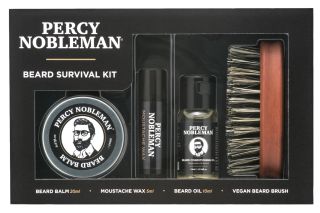 PERCY NOBLEMAN Beard Survival komplekts, 1 gab.