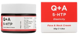 Q+A 5-HTP Face & Neck krēms, 50 ml