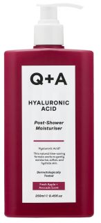 Q+A Hyaluronic Acid Post-Shower mitrinātājs, 250 ml