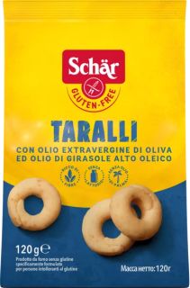 SCHAR Taralli bezglutēna uzkoda, 120 g