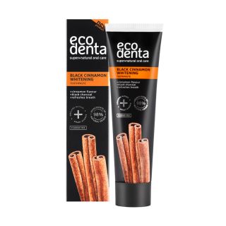 ECODENTA Black Cinnamon Whitening zobu pasta, 100 ml