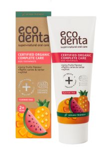 ECODENTA Juicy Fruits zobu pasta, 75 ml