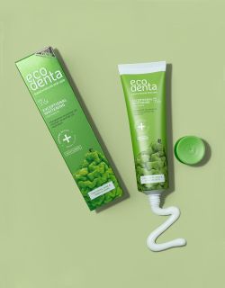 ECODENTA With Bergamot And Lemon Essential Oils zobu pasta, 100 ml