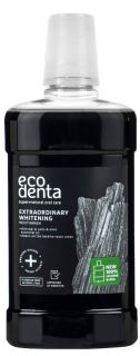ECODENTA With Black Charcoal mutes skalojamais līdzeklis, 500 ml