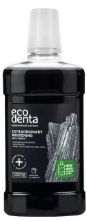 ECODENTA With Black Charcoal mutes skalojamais līdzeklis, 500 ml