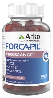 FORCAPIL Croissance pastilas, 60 gab.