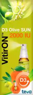 VITIRON D3 Olive SUN 2000 IU sprejs, 10 ml