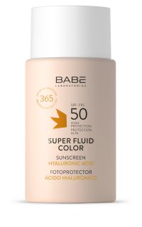 BABE Super Fluid Color Sunscreen SPF 50 saules aizsarglīdzeklis, 50 ml