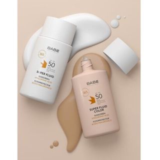 BABE Super Fluid Color Sunscreen SPF 50 saules aizsarglīdzeklis, 50 ml