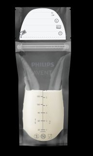 PHILIPS Avent 180 ml krūts piena uzglabāšanas maisiņi, 25 gab.
