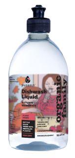 PURENN Ar Alveju Autumn Memories trauku mazgāšanas līdzeklis, 500 ml