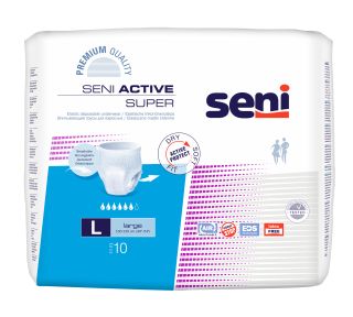 SENI Active Super L biksītes, 10 gab.