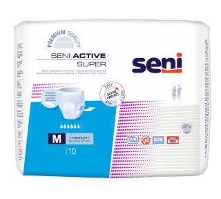 SENI Active Super M biksītes, 10 gab.