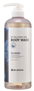 MIZON My Relaxing Time [Blueberry] dušas želeja, 800 ml