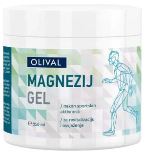 OLIVAL Magnesium želeja, 250 ml