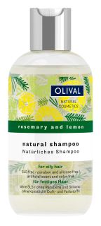 OLIVAL Rosemary and Lemon Natural šampūns, 250 ml