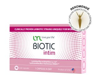 LYL BIOTIC intim, kapsulas, 15 gab.