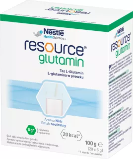 NESTLE Resource Glutamin 5 g paciņas, 20 gab.