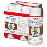 NESTLE Resource Junior ar šokolādes garšu, 200 ml, 4 gab.