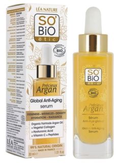 SO BIO ETIC Argan Global Anti-Aging serums, 30 ml