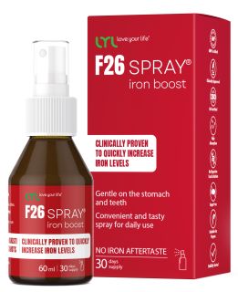 LYL F26 SPRAY iron boost sprejs, 60 ml