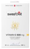 SWISS OVIT Vitamin C 500 mg kapsulas, 30 gab.