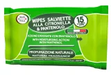 BRAND ITALIA Citronella & Panthenol odu atbaidīšanas mitrās salvetes, 15 gab.