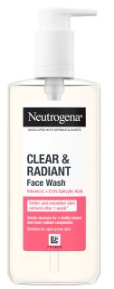 NEUTROGENA Clear&Radiant līdzeklis sejas mazgāšanai, 200 ml