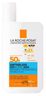 LA ROCHE-POSAY Anthelios UVMune 400 Dermo Pediatrics SPF50+ fluīds, 50 ml