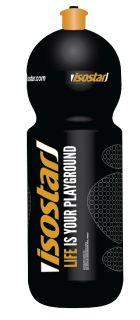 ISOSTAR 650ml Black Finisher Sports pudele, 1 gab.