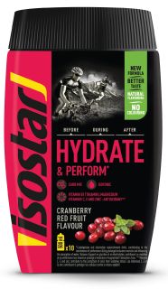 ISOSTAR Hydrate & Perform Cranberry Red fruits pulveris, 400 g