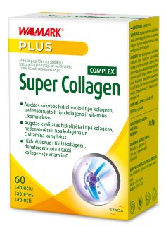 WALMARK Super Collagen Complex tabletes, 60 gab.