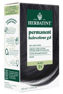 HERBATINT 1N Black matu krāsa, 170 ml