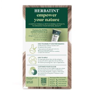HERBATINT 8C Light Ash Blonde matu krāsa, 170 ml