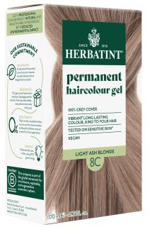 HERBATINT 8C Light Ash Blonde matu krāsa, 170 ml